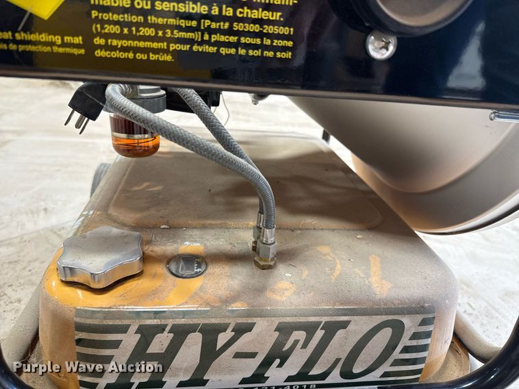 image for item DU9918 (2) Hy-Flo shop heaters