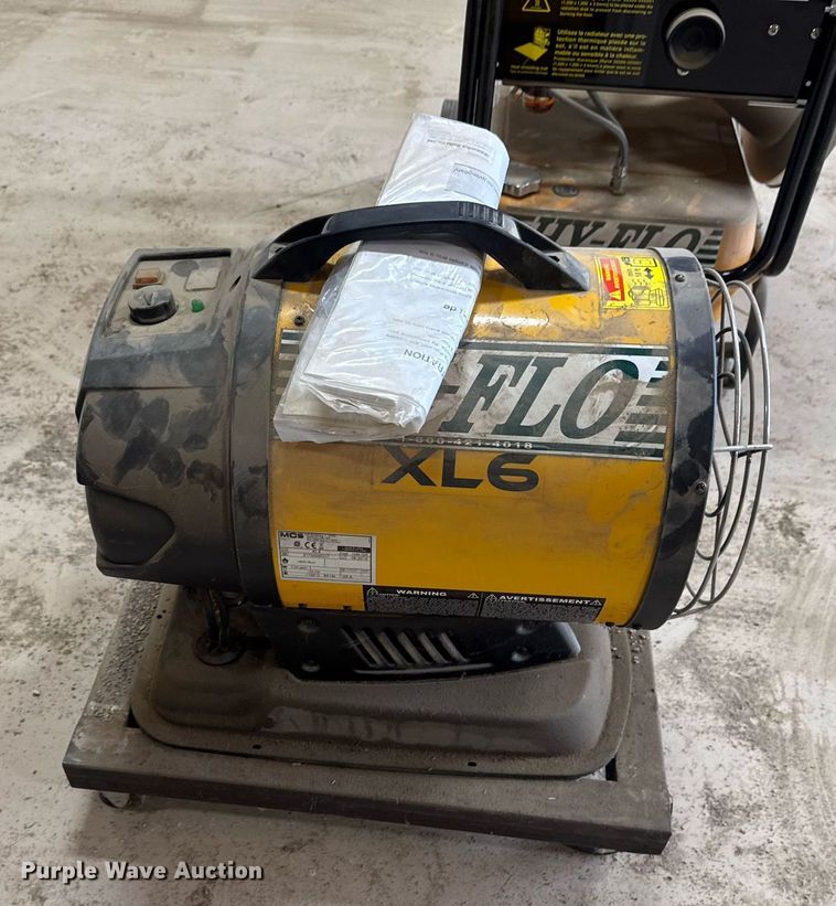 image for item DU9918 (2) Hy-Flo shop heaters