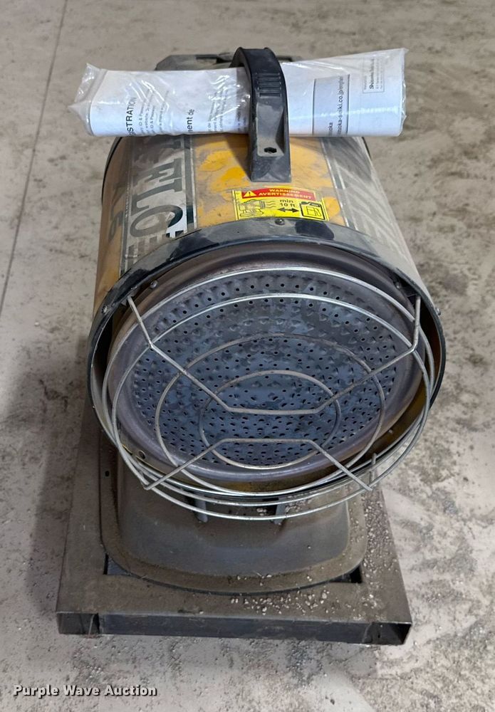 image for item DU9918 (2) Hy-Flo shop heaters