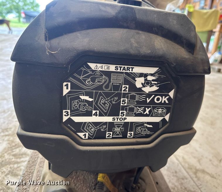 image for item DU9918 (2) Hy-Flo shop heaters