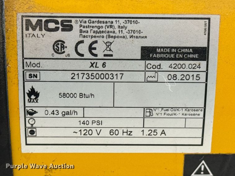 image for item DU9918 (2) Hy-Flo shop heaters