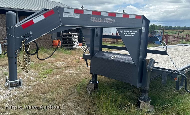 image for item DU9929 2021 Friesen equipment trailer