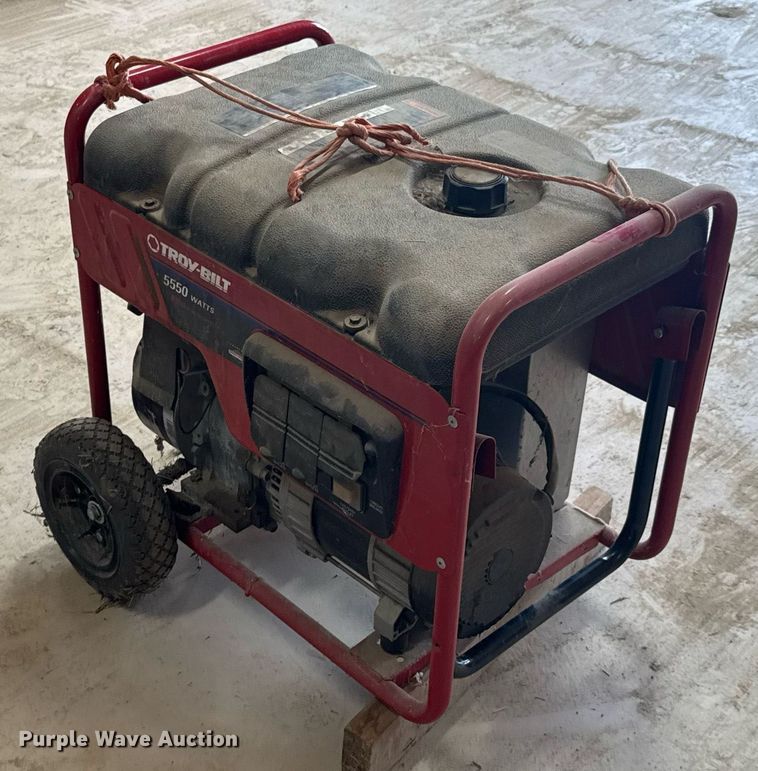 image for item DU9932 Troy-Bilt generator