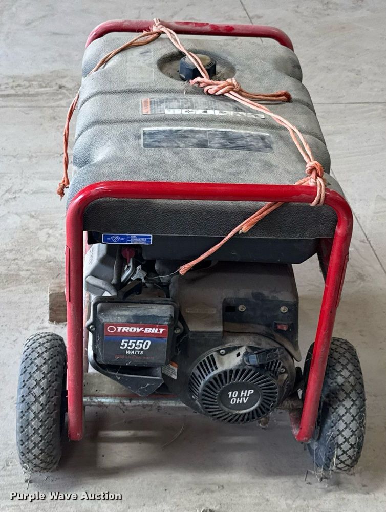 image for item DU9932 Troy-Bilt generator