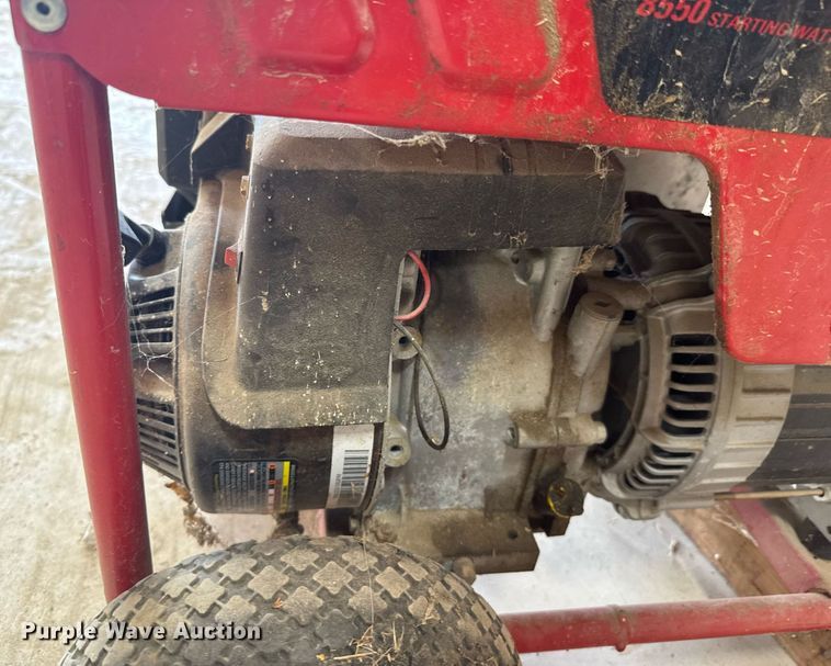 image for item DU9932 Troy-Bilt generator