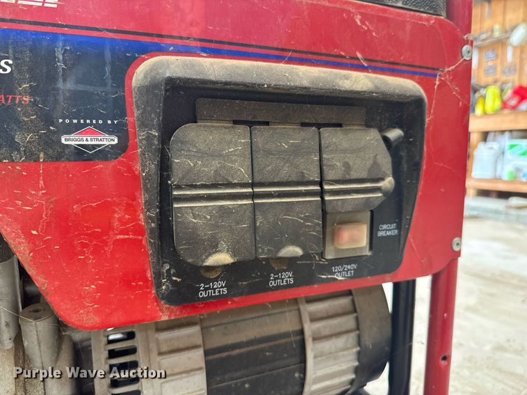 image for item DU9932 Troy-Bilt generator