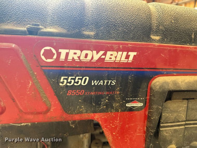 image for item DU9932 Troy-Bilt generator
