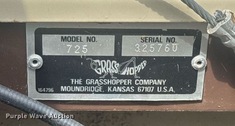 image for item DV4199 Grasshopper 725 ZTR lawn mower