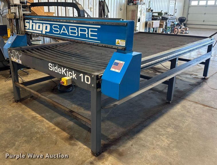 image for item DV4214 Shop Sabre SideKick 10 plasma cutting table