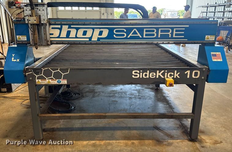 image for item DV4214 Shop Sabre SideKick 10 plasma cutting table