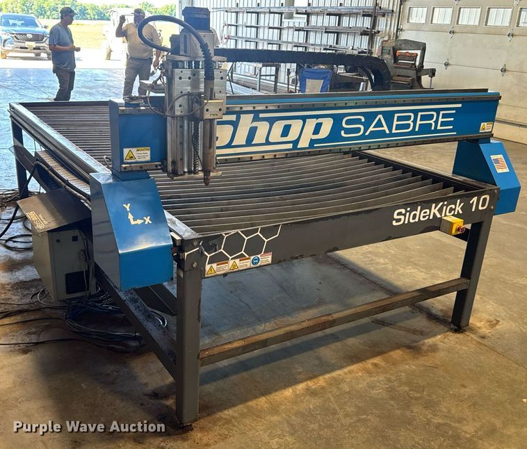 image for item DV4214 Shop Sabre SideKick 10 plasma cutting table