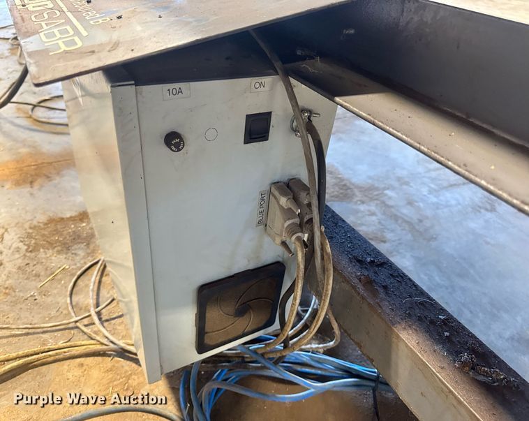 image for item DV4214 Shop Sabre SideKick 10 plasma cutting table