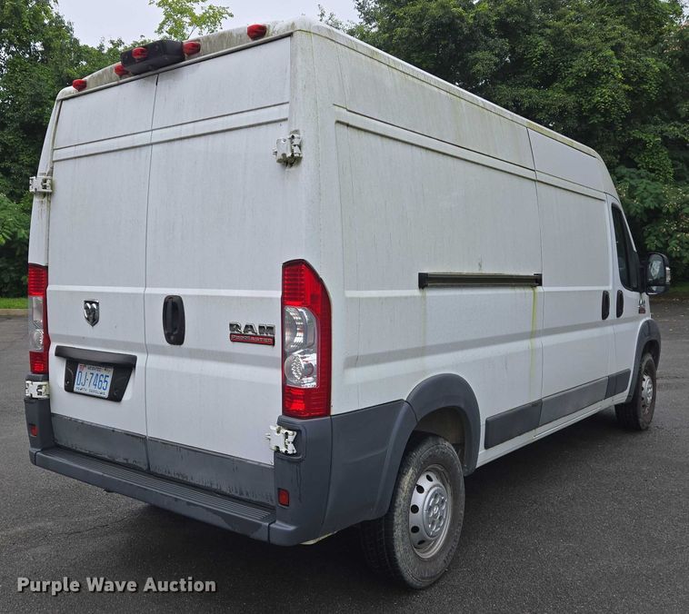 image for item DW7055 2017 Dodge Ram ProMaster 2500 van