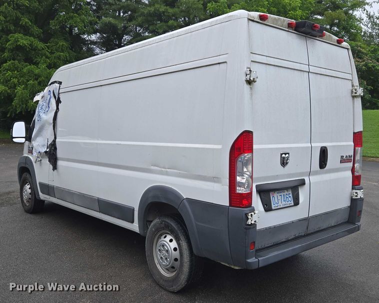 image for item DW7055 2017 Dodge Ram ProMaster 2500 van