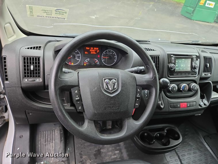 image for item DW7055 2017 Dodge Ram ProMaster 2500 van