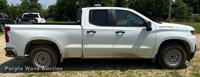 image for item DW7066 2019 Chevrolet Silverado 1500 Double Cab pickup truck