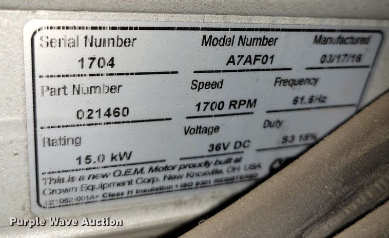 image for item DX7002 2016 Crown SP4050-30 order picker