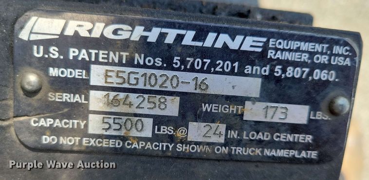 image for item DX7011 2016 UniCarriers PF50 forklift