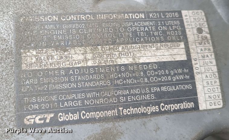 image for item DX7012 2015 Nissan CFS40 forklift