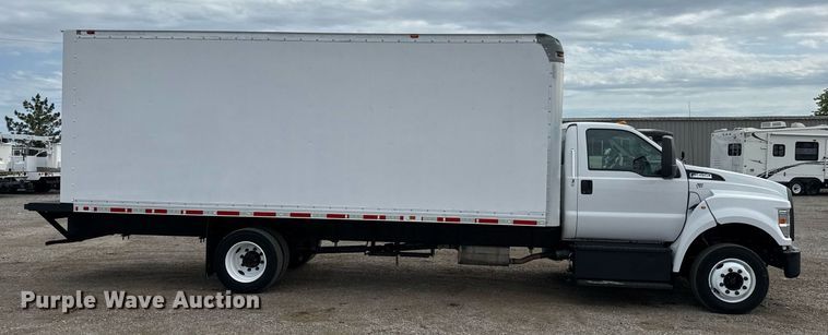 image for item DY0056 2017 Ford F650 box truck