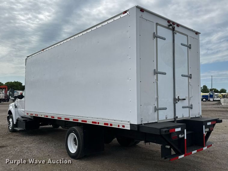 image for item DY0056 2017 Ford F650 box truck