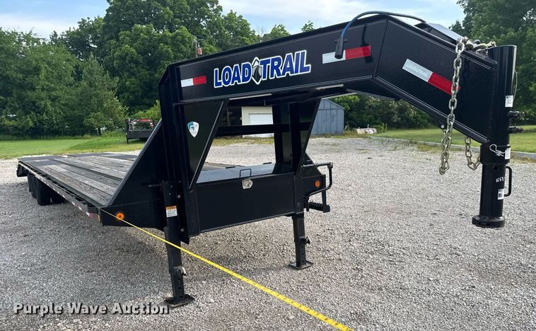 image for item DY0191 2023 Load Trail Low-Pro Gooseneck equipment trailer