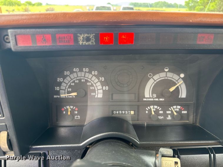 image for item DY0193 1991 Chevrolet Kodiak flatbed truck