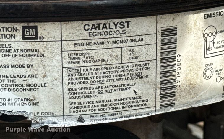 image for item DY0193 1991 Chevrolet Kodiak flatbed truck