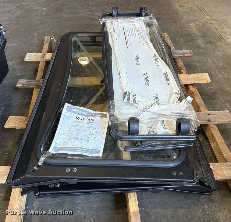 image for item DY0626 (3) Kubota utility vehicle windshields