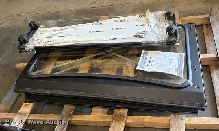 image for item DY0626 (3) Kubota utility vehicle windshields