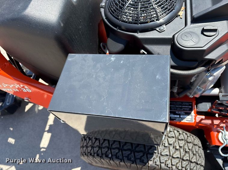 image for item DY0629 2023 Kubota WHF14-36 ZTR lawn mower
