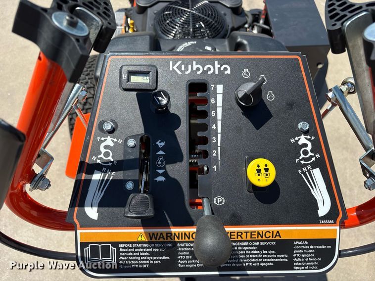 image for item DY0629 2023 Kubota WHF14-36 ZTR lawn mower