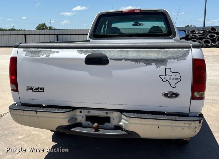 image for item DY0643 2000 Ford F150 SuperCab pickup truck