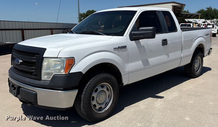 image for item DY0644 2014 Ford F150 SuperCab pickup truck