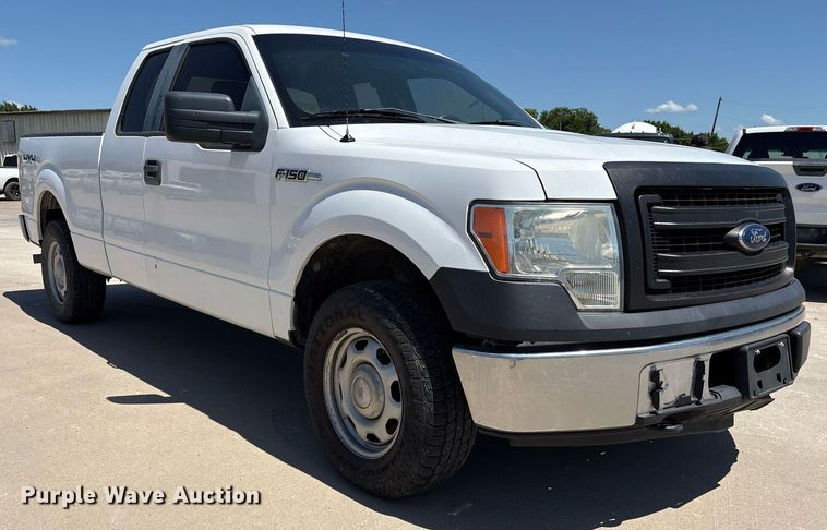 image for item DY0644 2014 Ford F150 SuperCab pickup truck