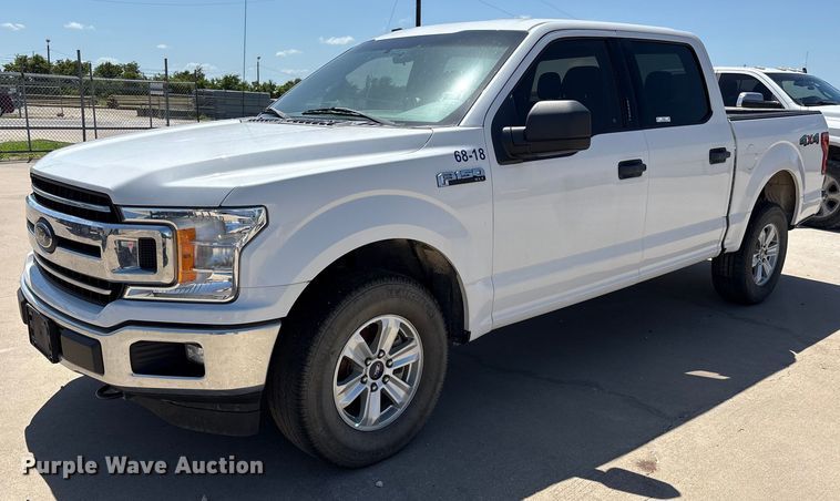 image for item DY0646 2018 Ford F150 SuperCrew pickup truck