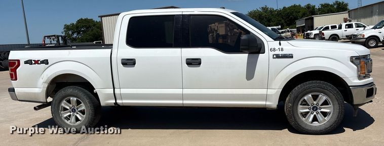 image for item DY0646 2018 Ford F150 SuperCrew pickup truck