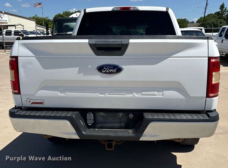 image for item DY0646 2018 Ford F150 SuperCrew pickup truck