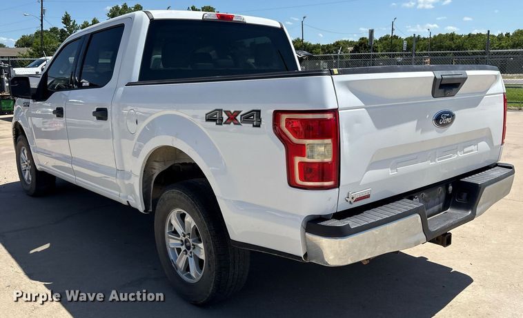 image for item DY0646 2018 Ford F150 SuperCrew pickup truck