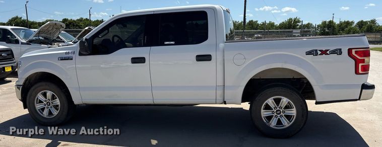 image for item DY0646 2018 Ford F150 SuperCrew pickup truck