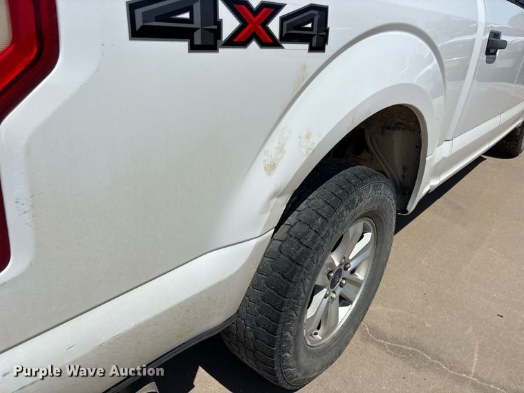 image for item DY0646 2018 Ford F150 SuperCrew pickup truck