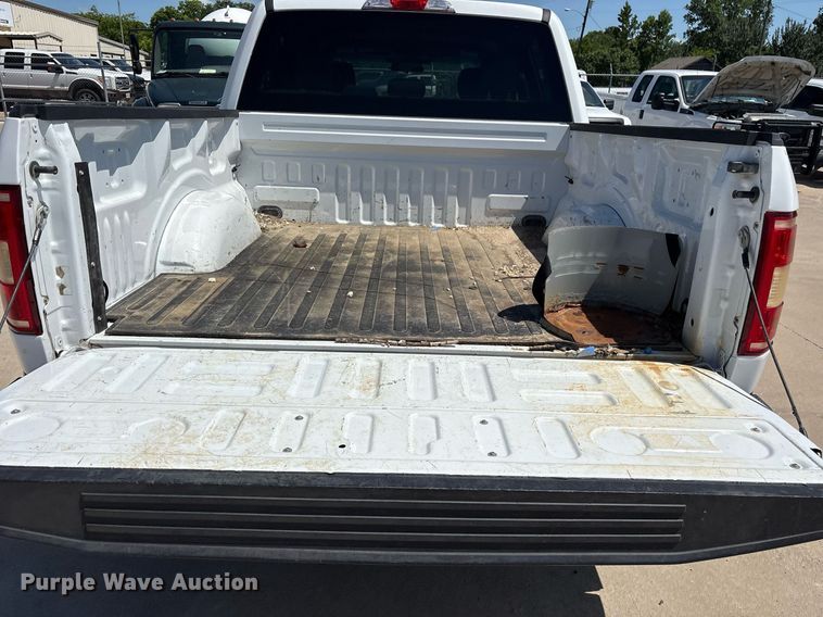 image for item DY0646 2018 Ford F150 SuperCrew pickup truck