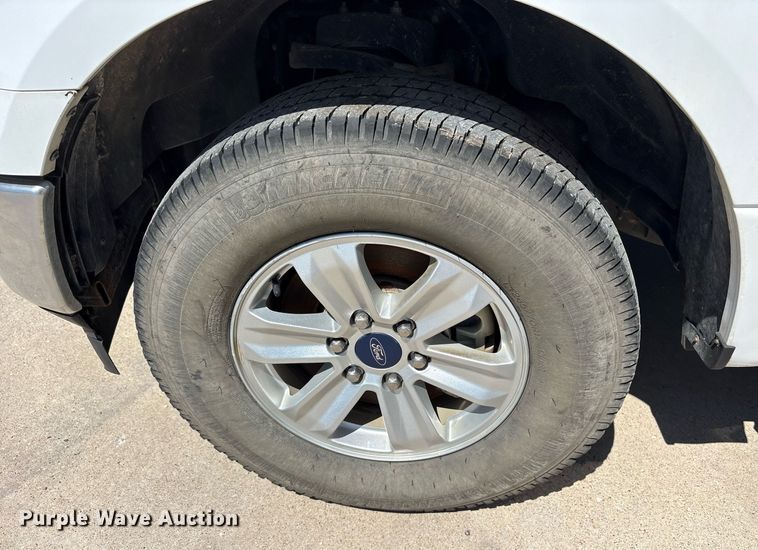 image for item DY0646 2018 Ford F150 SuperCrew pickup truck