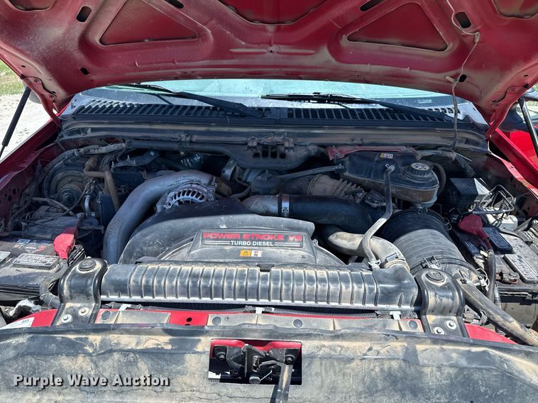 image for item DZ8512 2006 Ford F250 Super Duty XLT SuperCab flatbed pickup truck