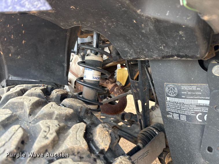 image for item DZ8570 2007 Polaris Sportsman 800 ATV