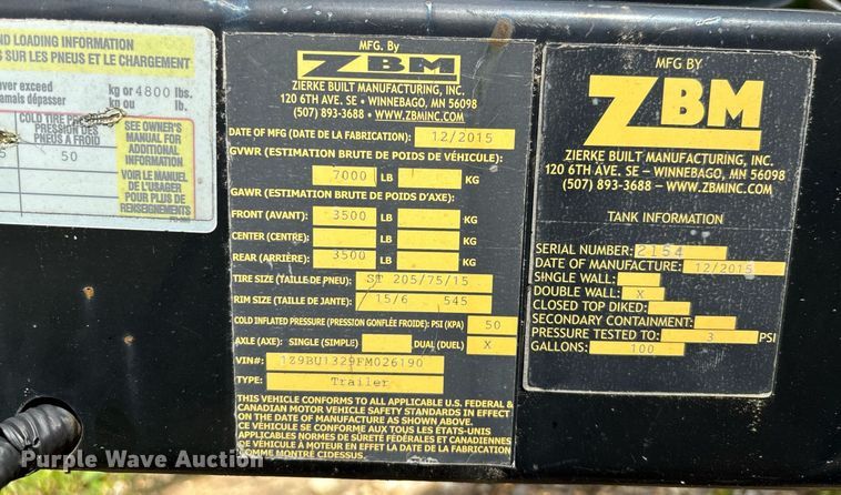 image for item EC3685 2015 Cummins Power Generation GD03C-1531442 generator