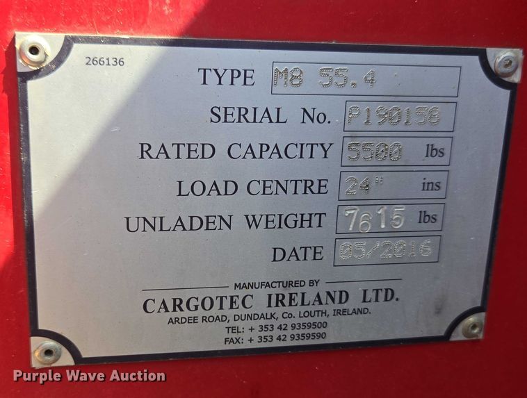 image for item EC4284 Moffett M8 55.4 forklift