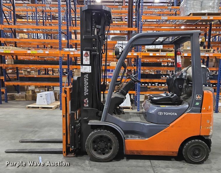 image for item EC4287 Toyota 7FGU25 forklift