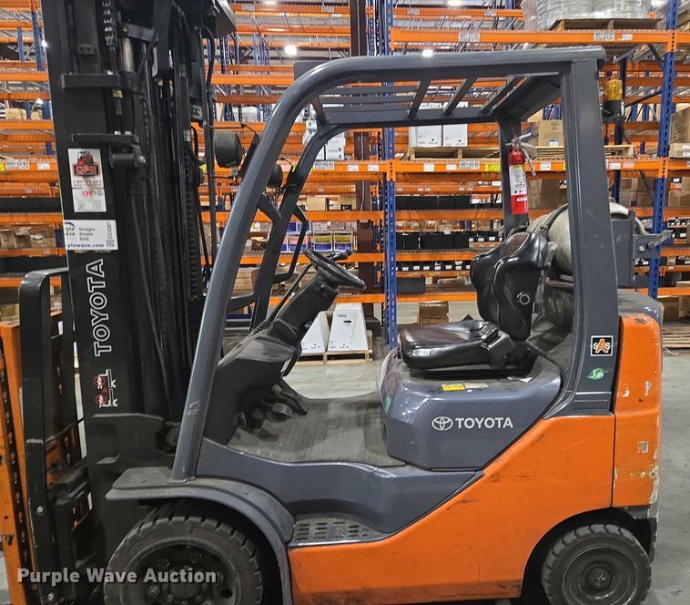 image for item EC4287 Toyota 7FGU25 forklift