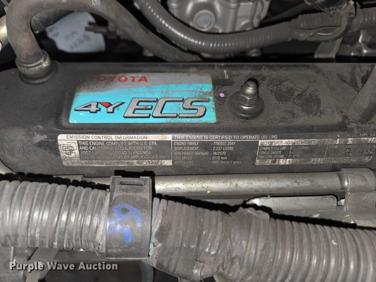 image for item EC4287 Toyota 7FGU25 forklift